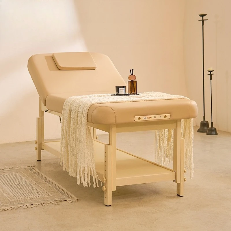 The massage has backrest massage special beauty b for beauty salons, physiotherapy bed, and a bone-settin 4