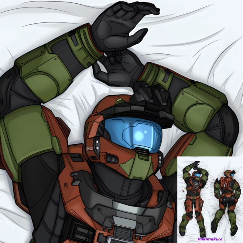 Dakimakura Anime Pillow cover Spartan Double-sided Print Of Life-size Body Pillowcase Gifts