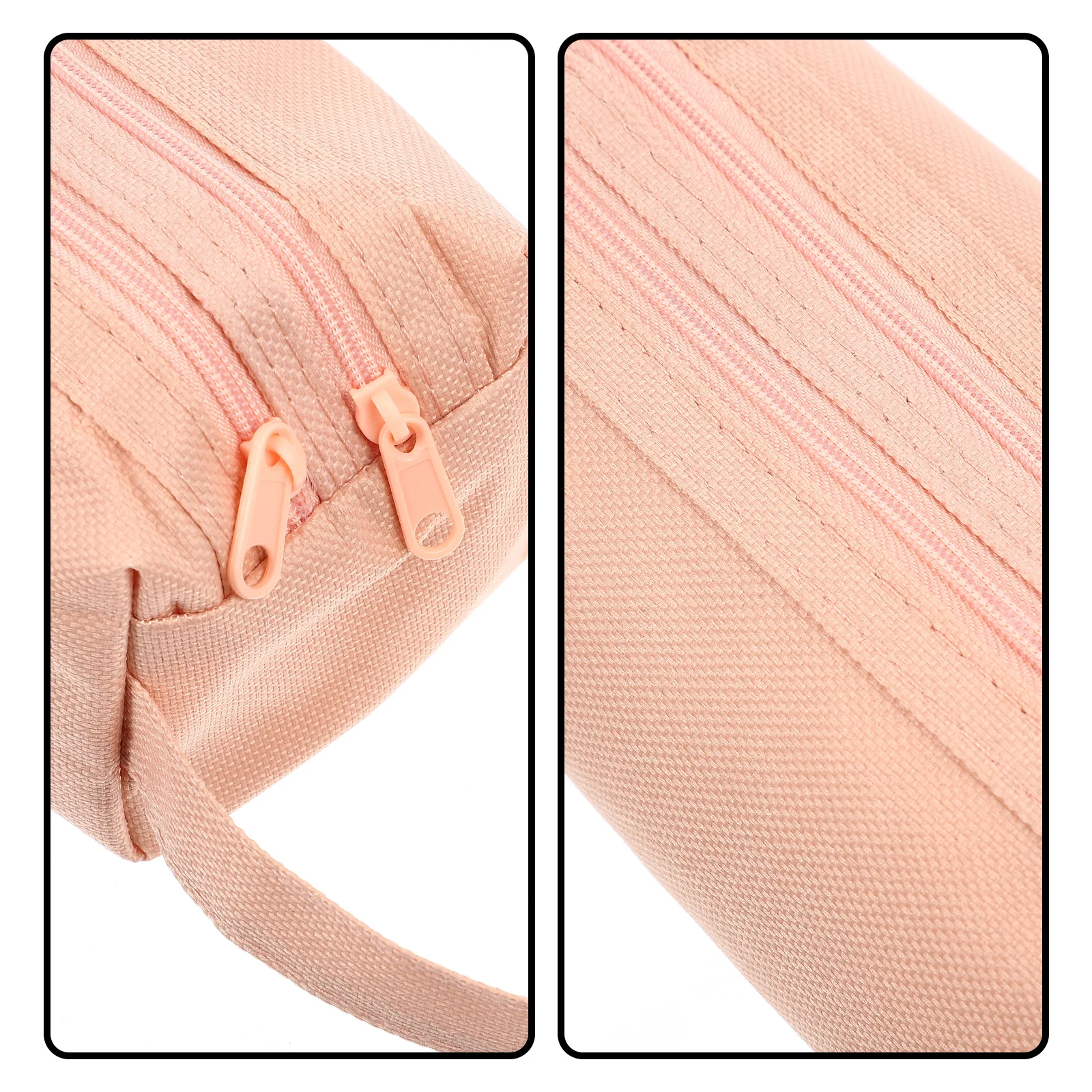 

Double Layer Large Capacity Pencil Bag Portable Zipper Pencil Pouch Lightweight Pen Storage Bag for Daily Use Storage Supplies