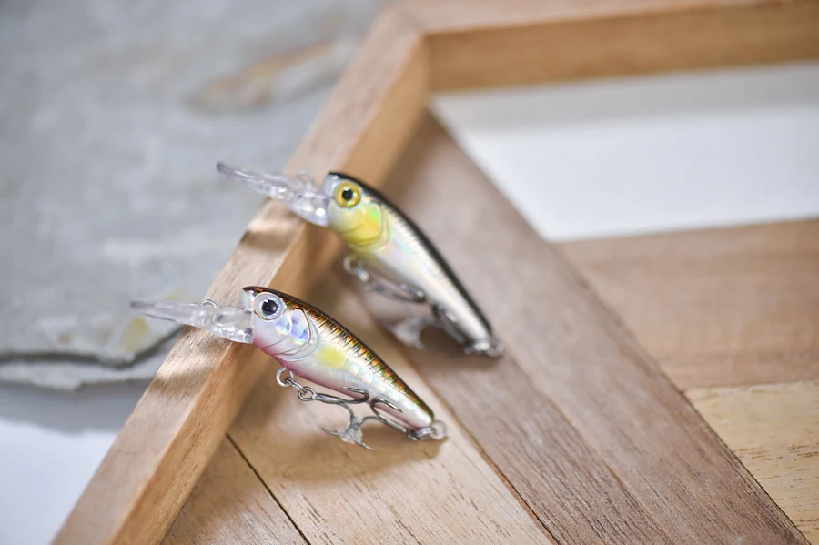 1Pcs Schwimmende Angeln Lockt Minnow Harten Köder 40mm 3g Hochfrequenz Schaukel Wobbler Crankbait Karpfen Barsch stecker Angelgerät – Detail 15