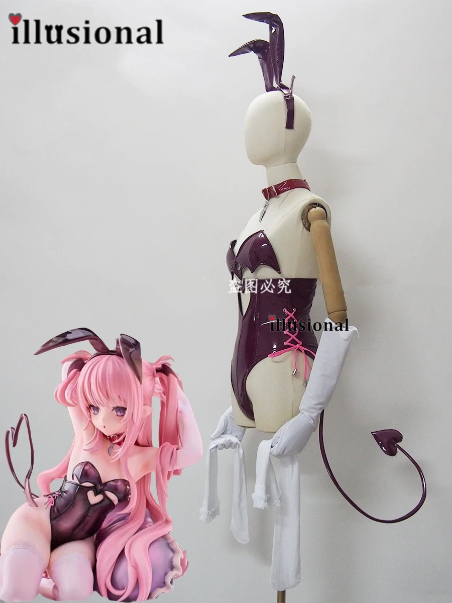 illusional Custom size mirumo de pon!Anime Cosplay Costume Sexy Lingeries bunny girl