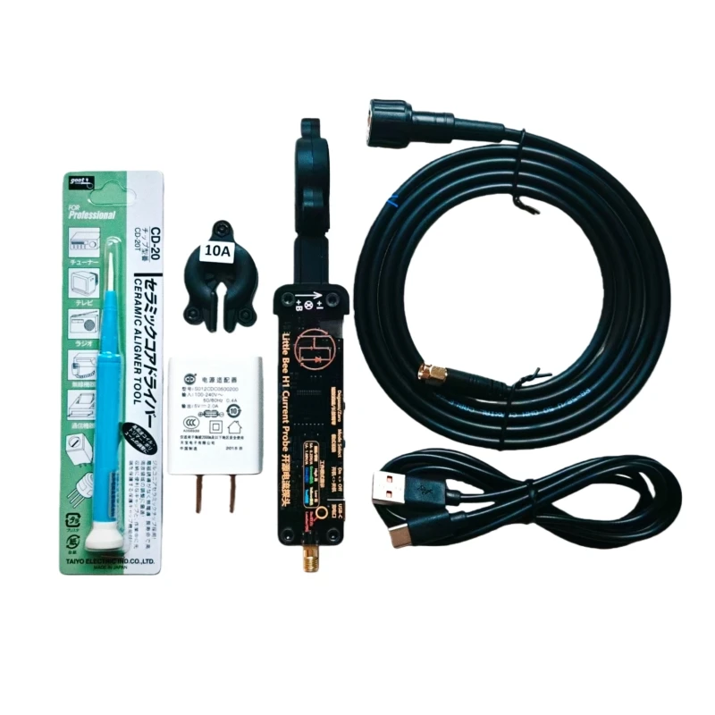 New 30MHz Current Probe AC/DC High Frequency Magnetic Field Probe 5A/10A Magnetic Heads