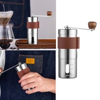 New Portable Manual Crank Coffee Machine 304 Stainless Steel Grinder Manual Grinder