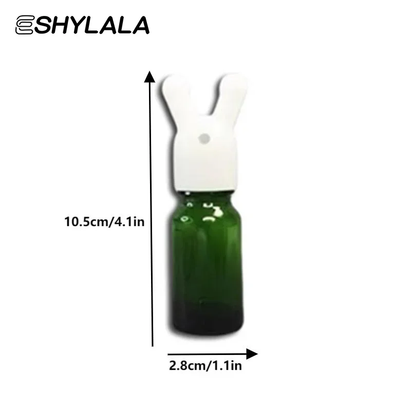 Bouteille d'inhalateur d'huile essentielle et d'arôme étanche, Mini bouteille distributrice d'huile essentielle et de parfum, inhalateur d'huile essentielle