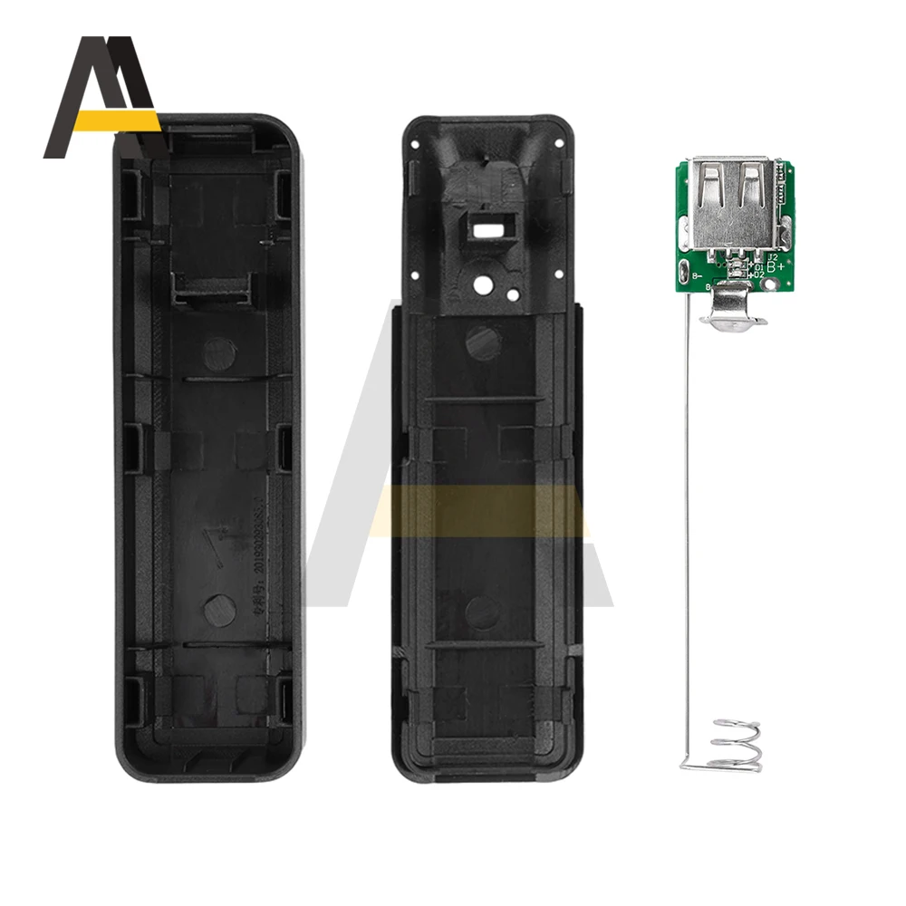 1 Usb Mobiele Voeding Behuizing 18650 Batterij Diy Box Kits Draagbare Mobiele Voeding Geval Nood Soldeerloos