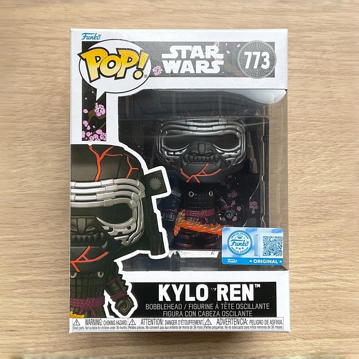 Funko Pop! Kylo Ren Impressions Figure #773 Official Licensed Limited Edition Collectible Vinyl Figures Star Wars Fans Toy Gift view 3