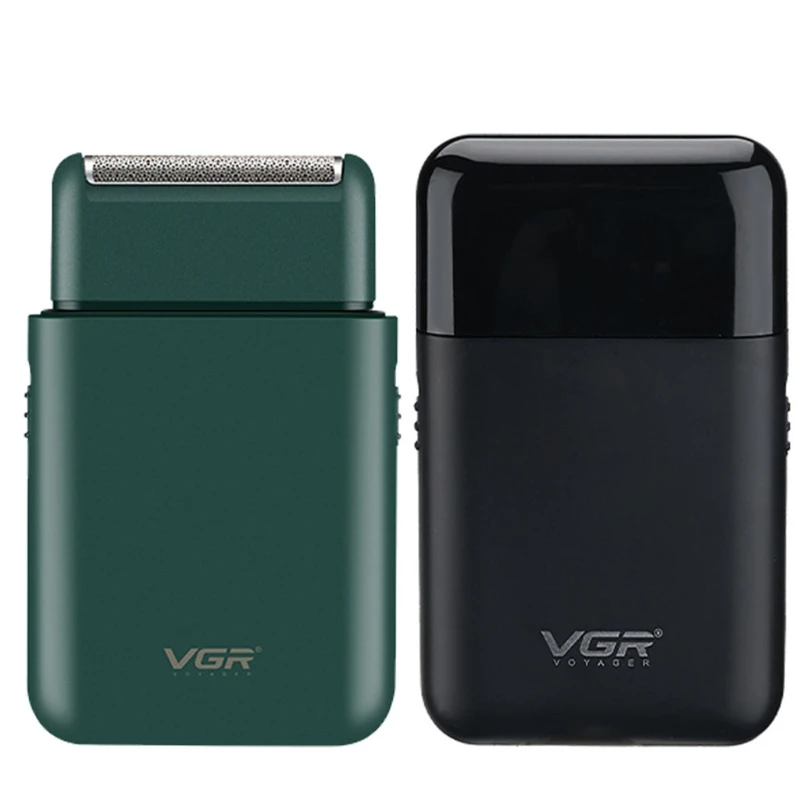 Rasoir électrique sans fil pour hommes, lavable, Rechargeable par USB, avec tondeuse à barbe Pop-Up, multifonction, portable