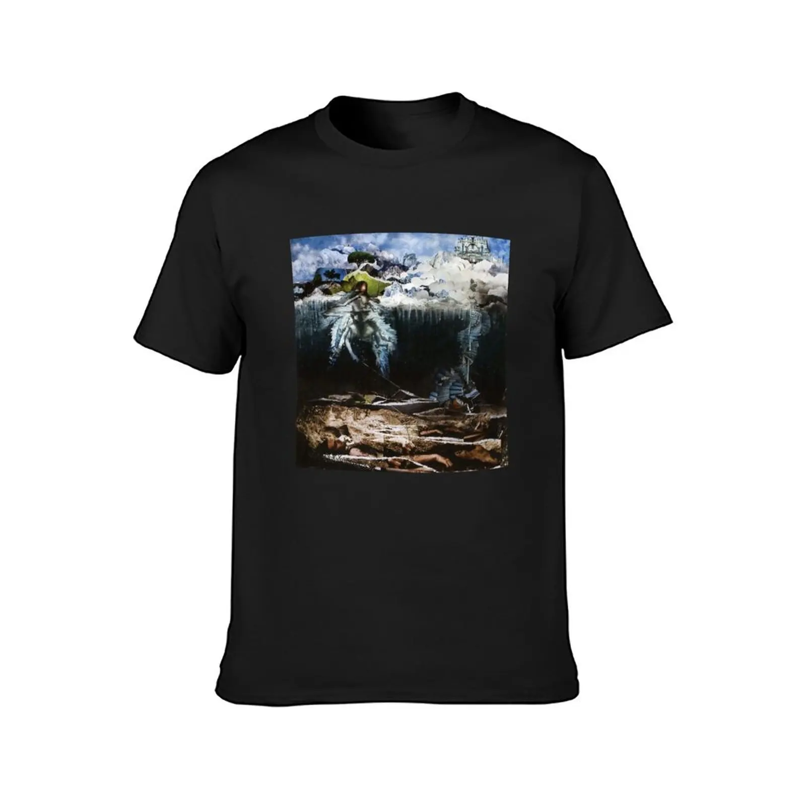 the empyrean - John Frusciante T-Shirt vintage clothes blacks plain shirts graphic tees mens plain t shirts