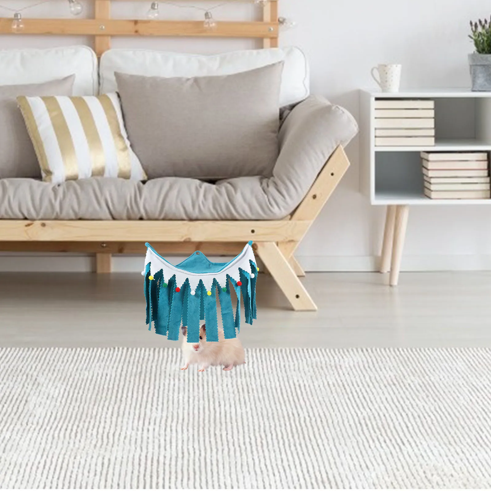 ركن خنزير غينيا مخبأ الحيوانات الأليفة الصغيرة خيمة مخبئة للهامستر أرنب النمس شينشيلا دائم ورأى الوبر آمنة مريحة