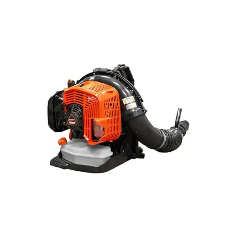 Backpack Leaf Blower Hip Throttle 79.9cc 2-Stroke Gasoline Blower 48N Blowing Performance Posi-Loc Pipe Connection Adjustable