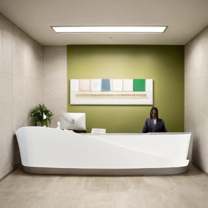 

Стойки регистрации Pulpito, центральная стойка для клиентов, письменные столы, Atril Front, входной стол для салона красоты, бизнес-офис, счетчики De