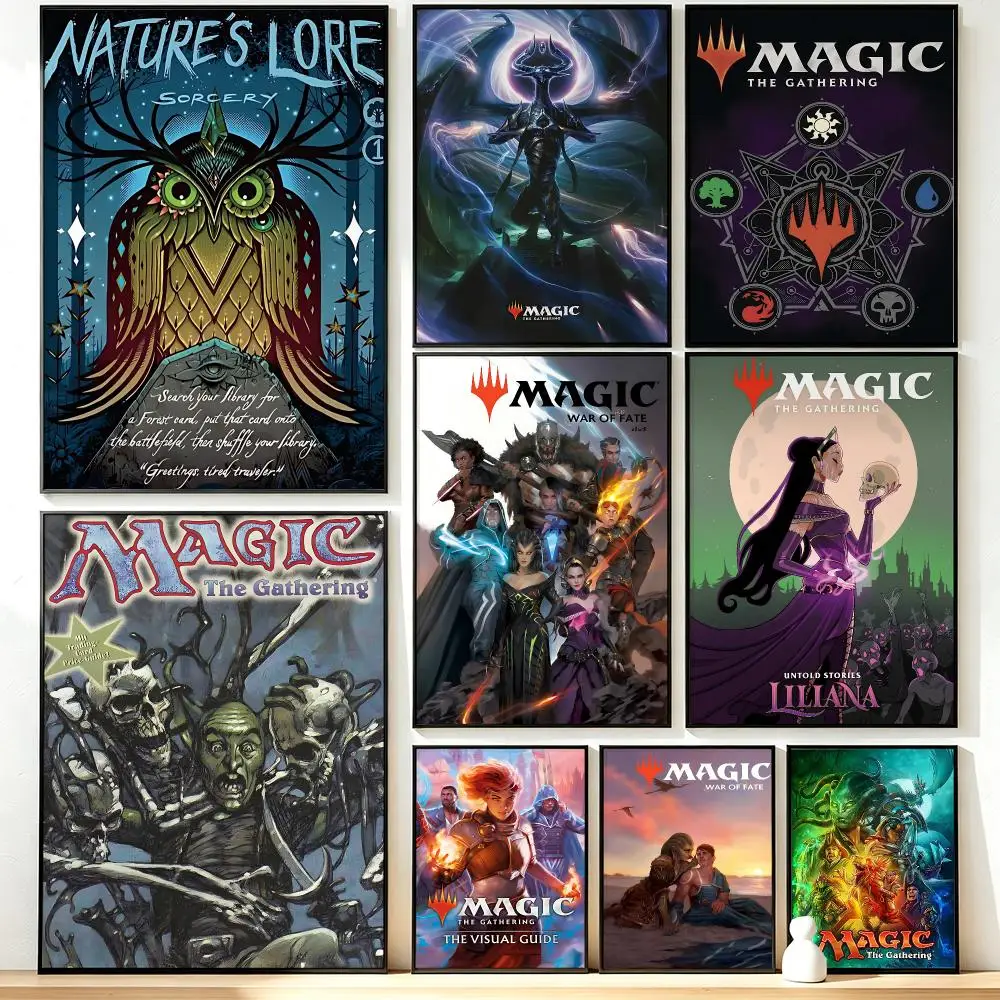 Modern Aesthetic Wall Art Poster game Magic: The Gathering Poster for Office Home Decor Interior Large Wall Picture Print