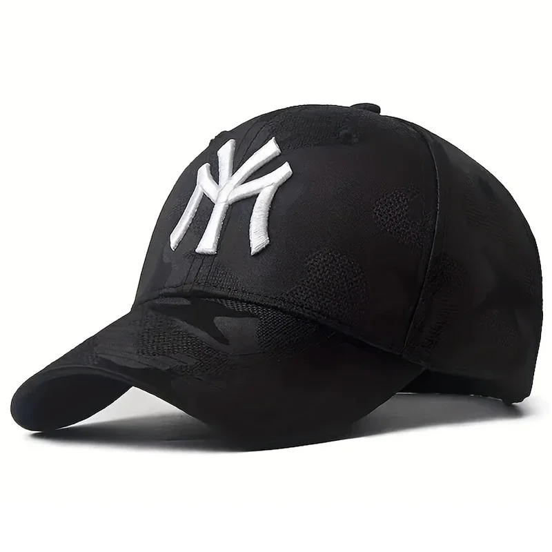 Gorra Unisex de Béisbol Bordada con Camuflaje - Ajustable 🧢