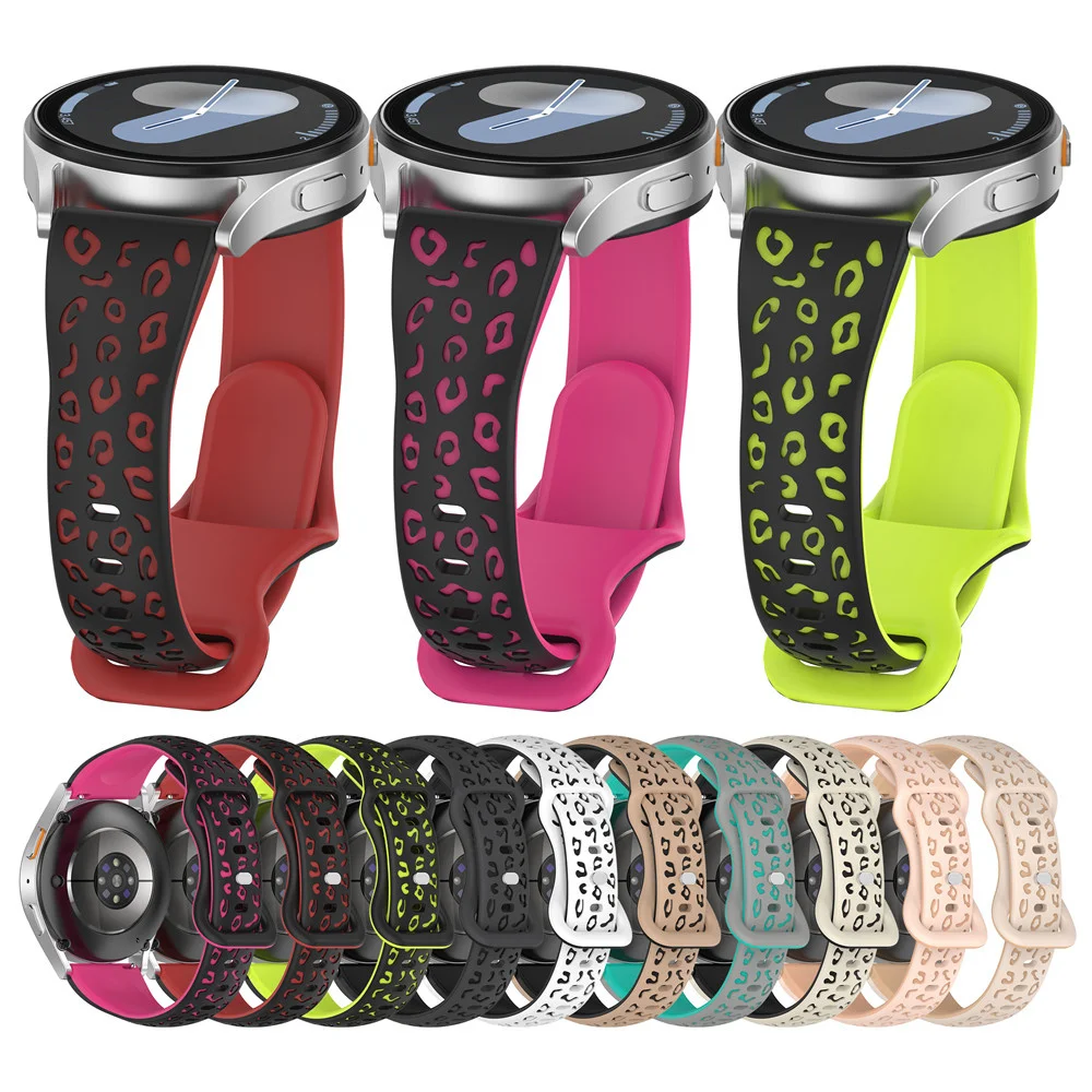 12mm 16mm 18mm 20mm 22mm universal liberação rápida silicone cores duplas pulseira de relógio cinto à prova dwaterproof água para huawei relógio gt4 pequeno pré