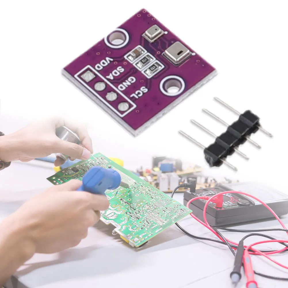 1-5 шт. AHT20 + BMP280 модуль температуры и влажности и давления воздуха высокоточный цифровой датчик температуры и влажности и давления воздуха