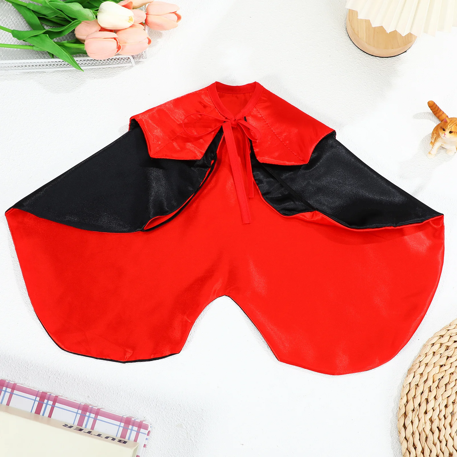 

Pet Halloween Costume Cloak for Small Medium Dogs Cats Unique Design Comfortable Soft Polyester Costume for Cats