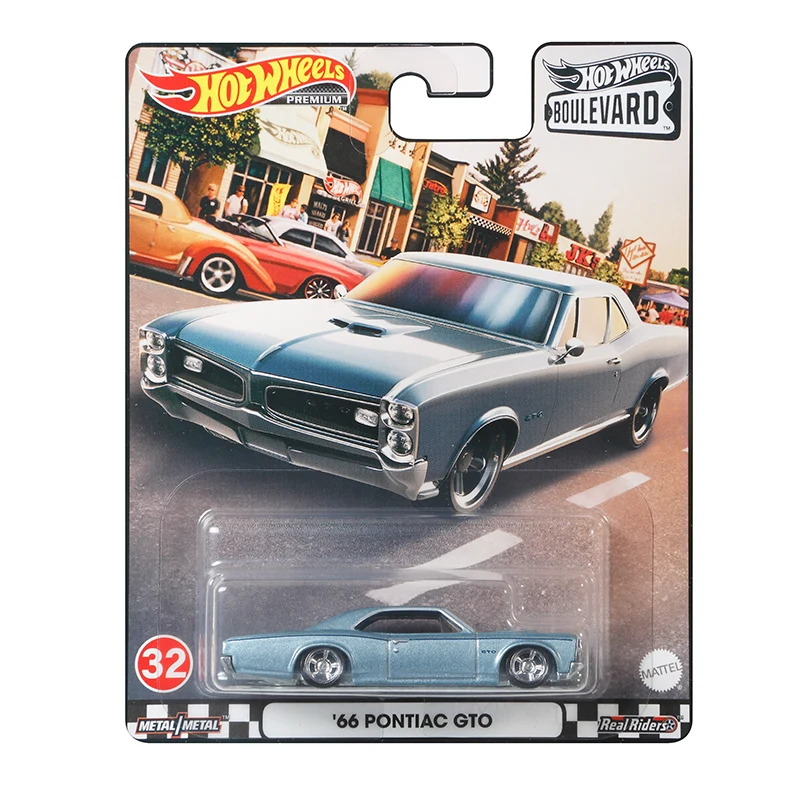 Original Hot Wheels Premium Car Boulevard Diecast 1/64 Voiture Plymouth Superbird Custom Chevy Nova Boys Toys for Children Gift