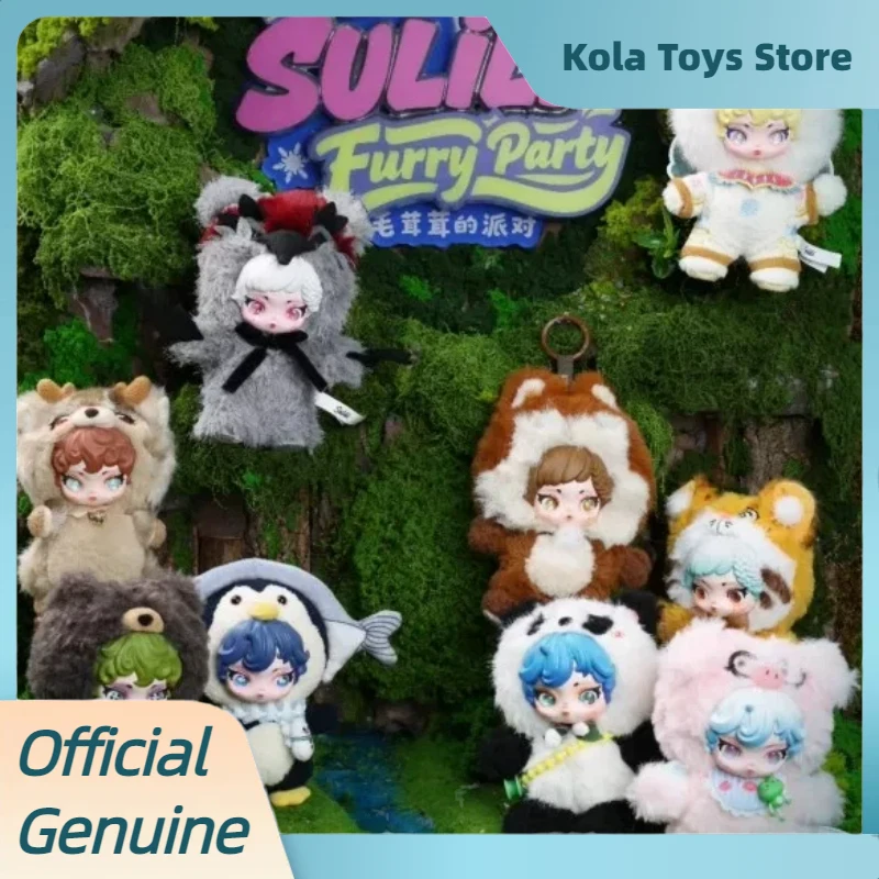 

Новая оригинальная серия Sulili Furry Party: коллекционные виниловые куклы-подвески, фигурки-сюрпризы в закрытой упаковке, игрушки-сюрпризы, подарок на день рождения