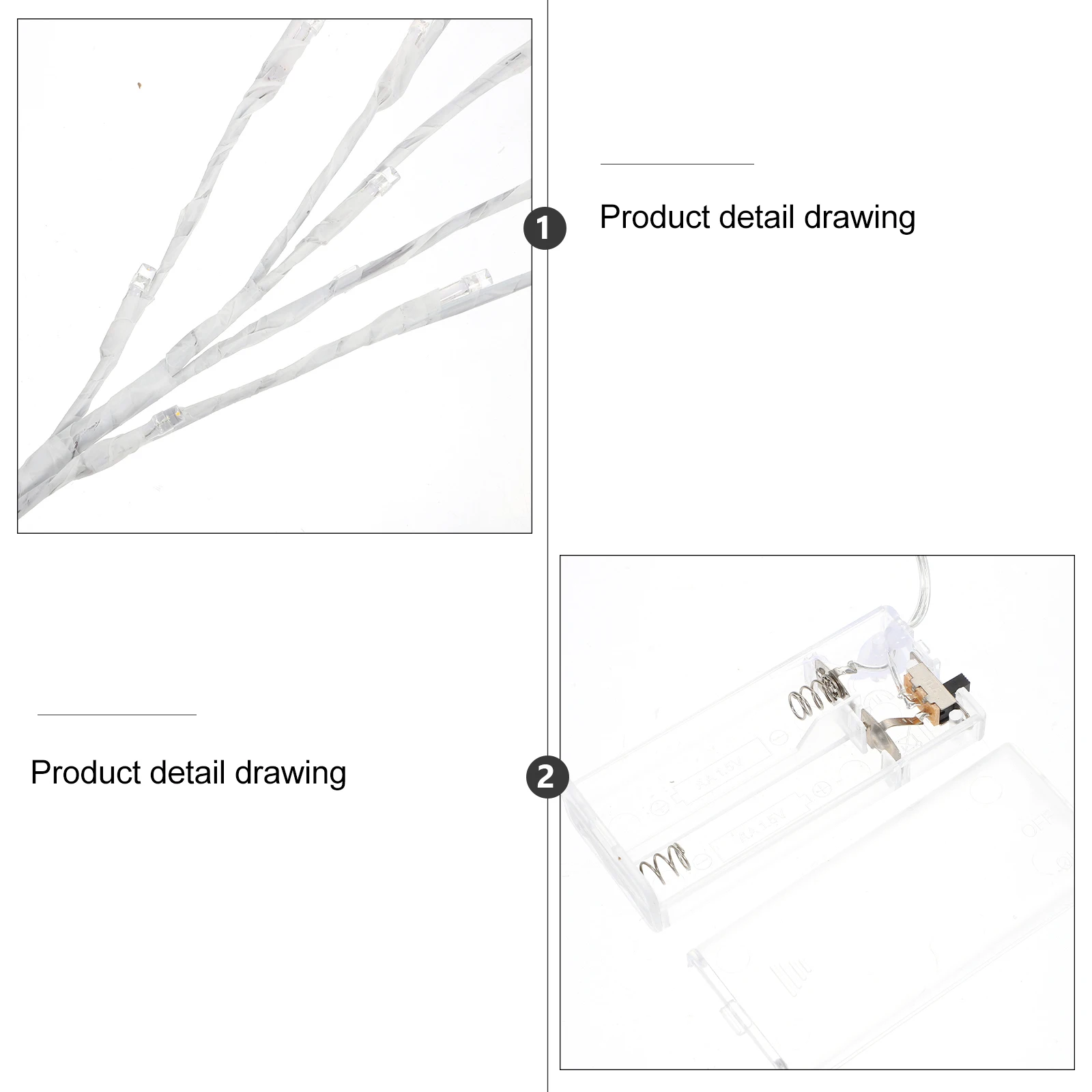 

2pcs Led Birch Branches Light Warm Night Lamp For Home Decor Indoor Lighting Branch Tree Lights Simulated Branches Lamp Desktop