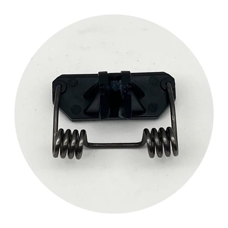 قطع غيار ماكينة قص الشعر الاحترافية Kemei KM-2296 قطع غيار بلاستيكية زنبركية مدمجة.