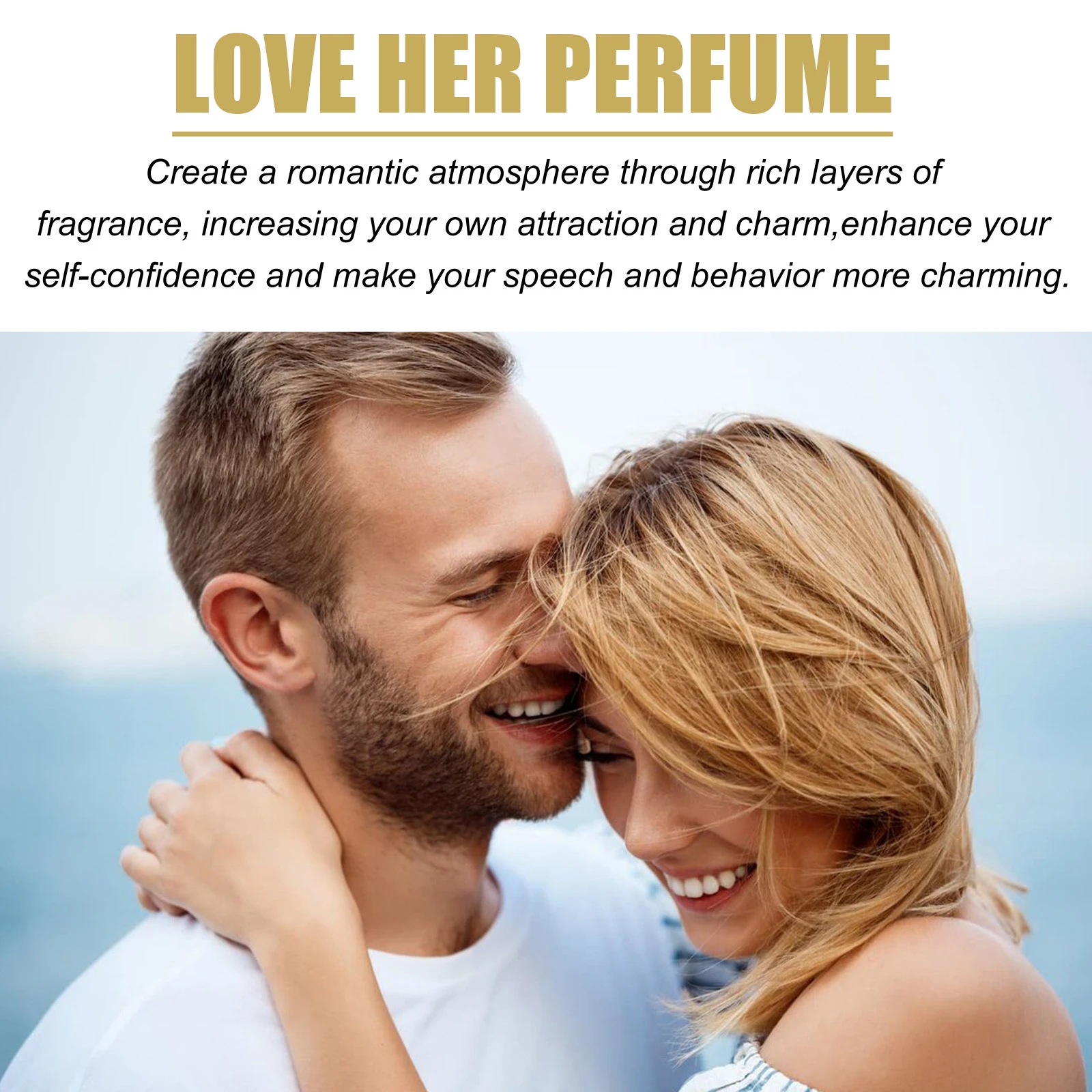 Charming Perfume, Natural and Fresh, Niche, Long-Lasting Fragrance, Portable, Suitable for Couples and Date Atmosphere image 3