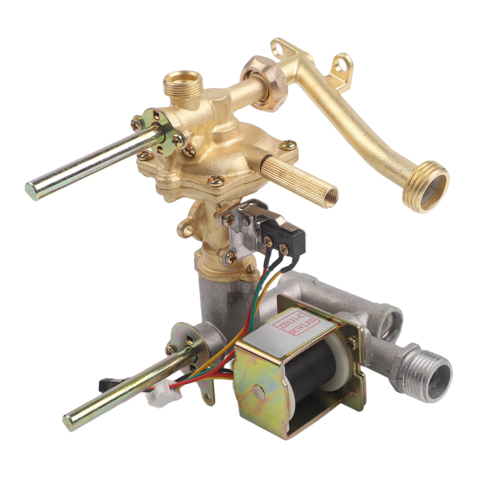 Copper Valve Water Heater Parts 150MM Copper Water Valve Reliable Performance Safe Gas Operation For Home Plumbing