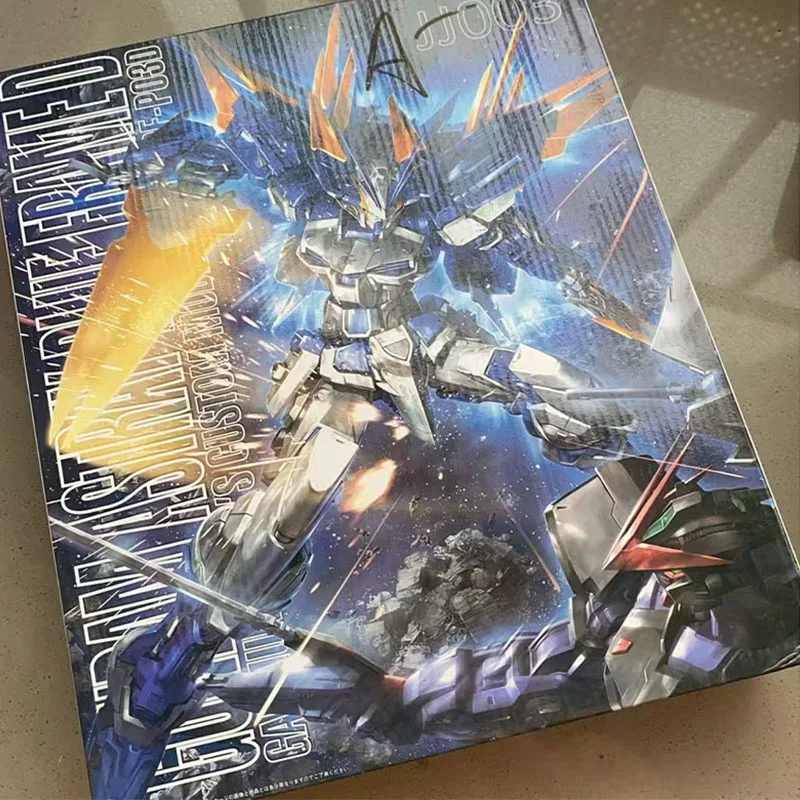 MG Astray الإطار الأزرق عمل الشكل Gunpla بناء عدة الصندوق الأصلي لعبة مجسمة لمحبي أنيمي وهواة الأولاد هدية #2