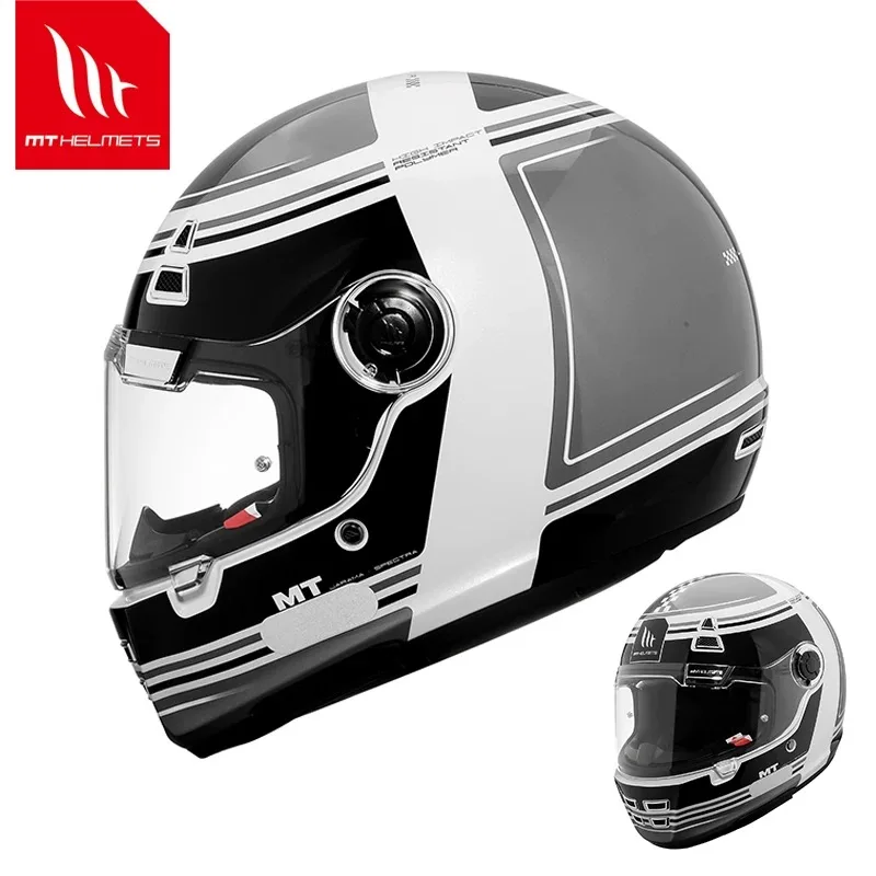 

2025 Новый MT Jarama Ретро мотоциклетный шлем DOT Сертификация ECE Анфас Внедорожный шлем Cascos Para Motos Capacete Casco Moto