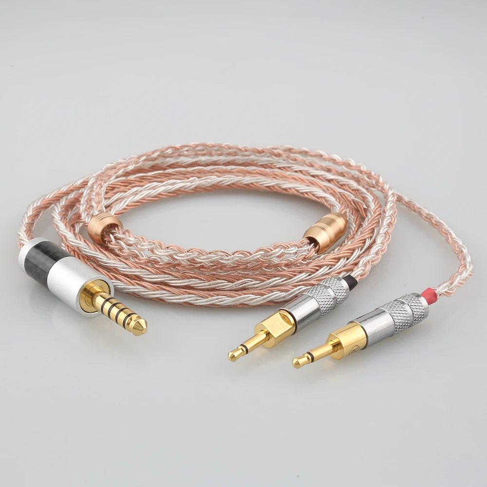 16-rdzeniowy kabel HiFi 2.5mm 3.5mm 4pin Xlr 4.4mm męski do 2x2.5mm kabel do słuchawek słuchawkowy dla hd 700 sennheiser hd700 nw zx300a