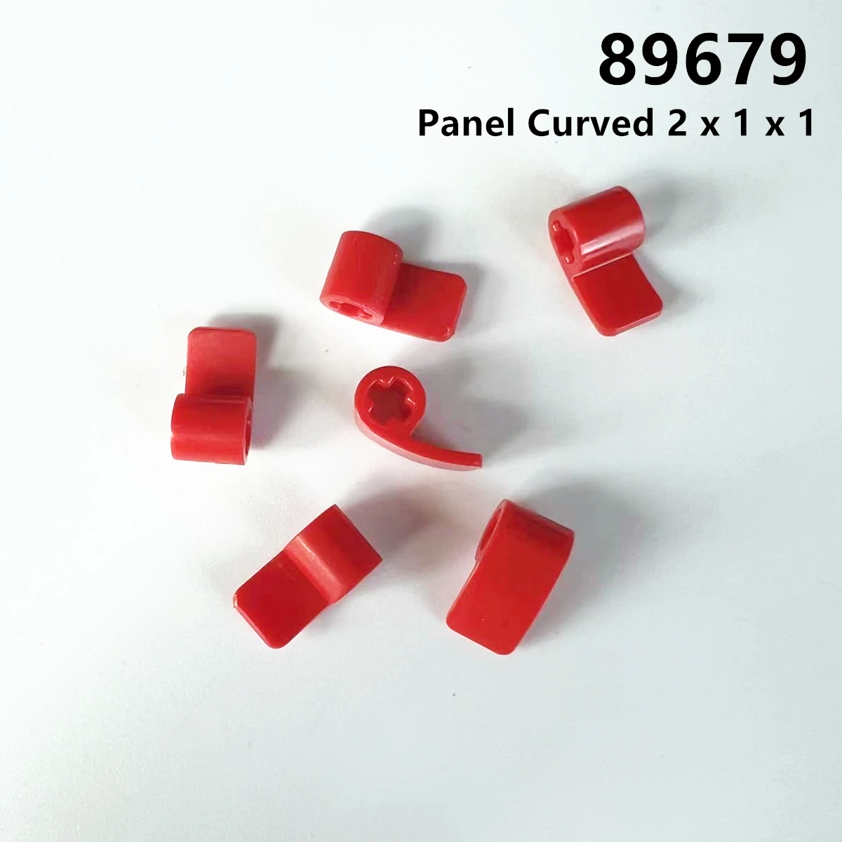 1 Pcs Buildings Blocks 89679 High-Teach Panel Curved 2 x 1 x 1 Bulk Modular GBC Toy For MOC Set