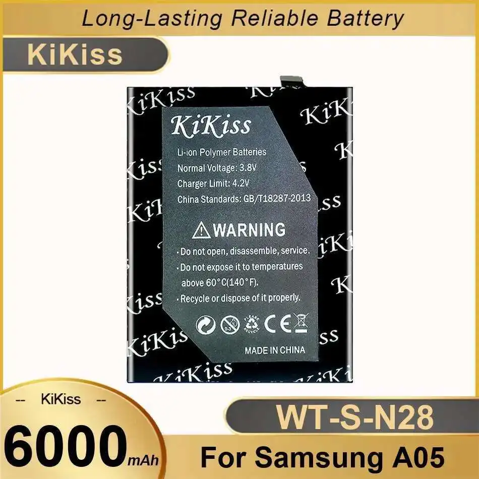 

WT-S-N28 Long-Lasting 6000Mah For Samsung A05 Mobile Phone Battery