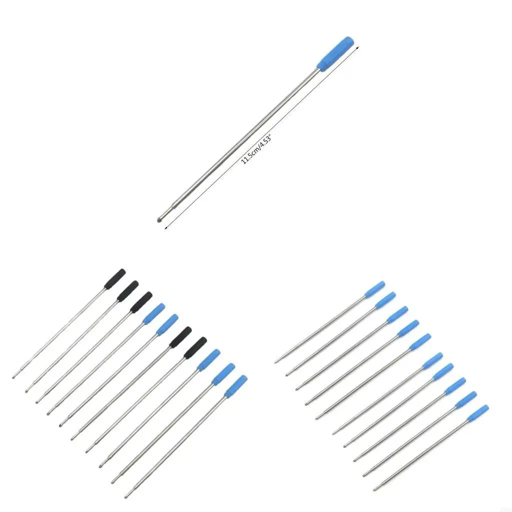 J78A Professional Metal Ballpoint Pen Refills Refill 115mm Length x 1mm Tip