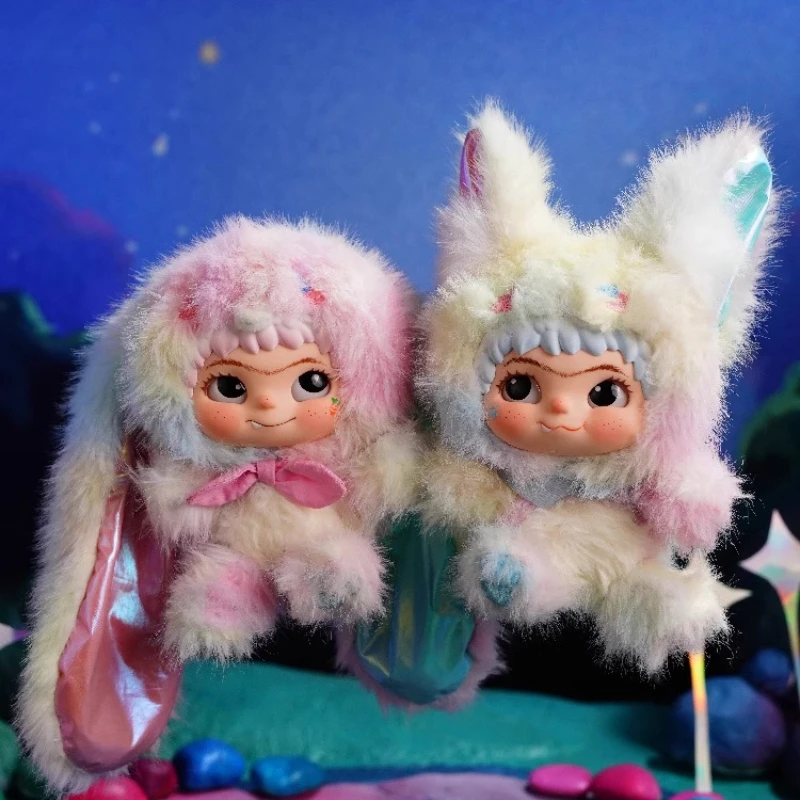 

【Новый продукт】MINISO Miniso WAKUKU WAKUKU Rabbit & Fox Fox Fox Series Blind Box Фигурки Украшения