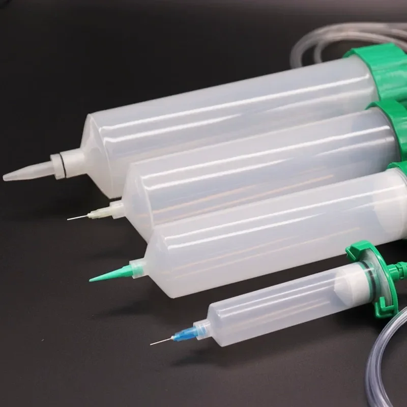 2  Pieces Dispensing Machine Glue Cylinder Adapter Thickened Enlarged 3CC to 500CC Syringe Piston for Industrial Electronic