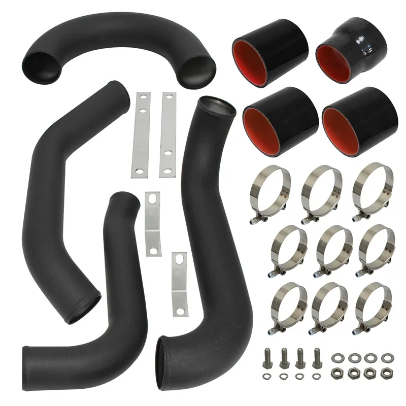 

Black Intercooler Piping Kit Fit For Toyota Supra JZA80 2JZ GTE TURBO 1993-1998