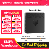 BMAX Mini PC B1PRO Windows 11 Pro 8GB RAM 128GB ROM N4000 Micro Desktop Computer Dual-Band WiFi mini pc