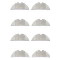 8Pcs Mop Cloth For Xiaomi Mijia 1C Robot Vacuum Mop , Robotic Vacuum Cleaner Accessories Replacements
