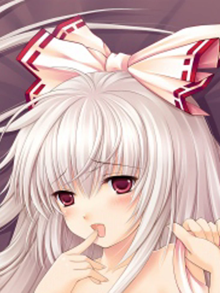 Anime Dakimakura Pillow Cover Fujiwara no Mokou Double Sided Print Pillow Case 120cm-180cm Custom Cartoon Character DIY Home