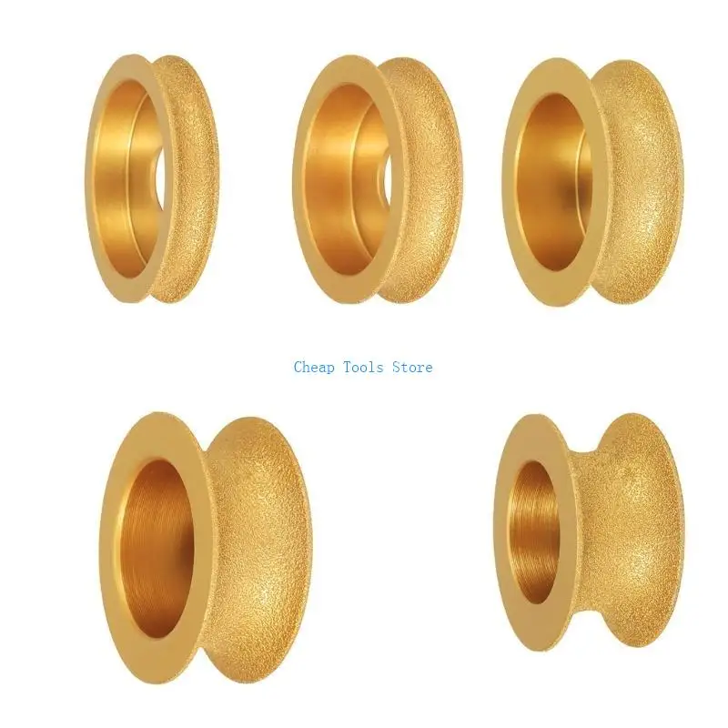 

G88B Brazed Diamonds Abrasive Wheel Granites Marble Ceramic Edges Grinding Disc Grinder Tool 10mm/15mm/20mm/25mm/30mm