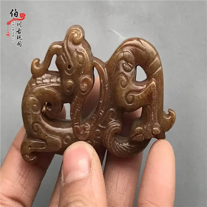 Collection of jade, high jade, Ming and Qing dynasties, Dong  Hanfu pendants, ornaments, and dragons