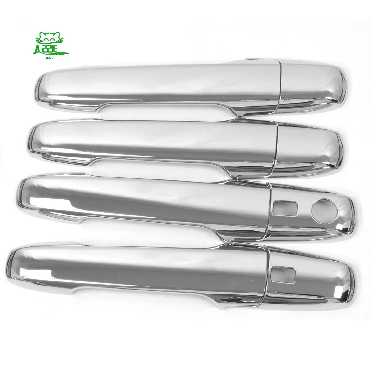 

A22E-Chrome Door Handle Cover Trim Decorator Sticker For Toyota Avanza Premio Veloz Cross 2022+
