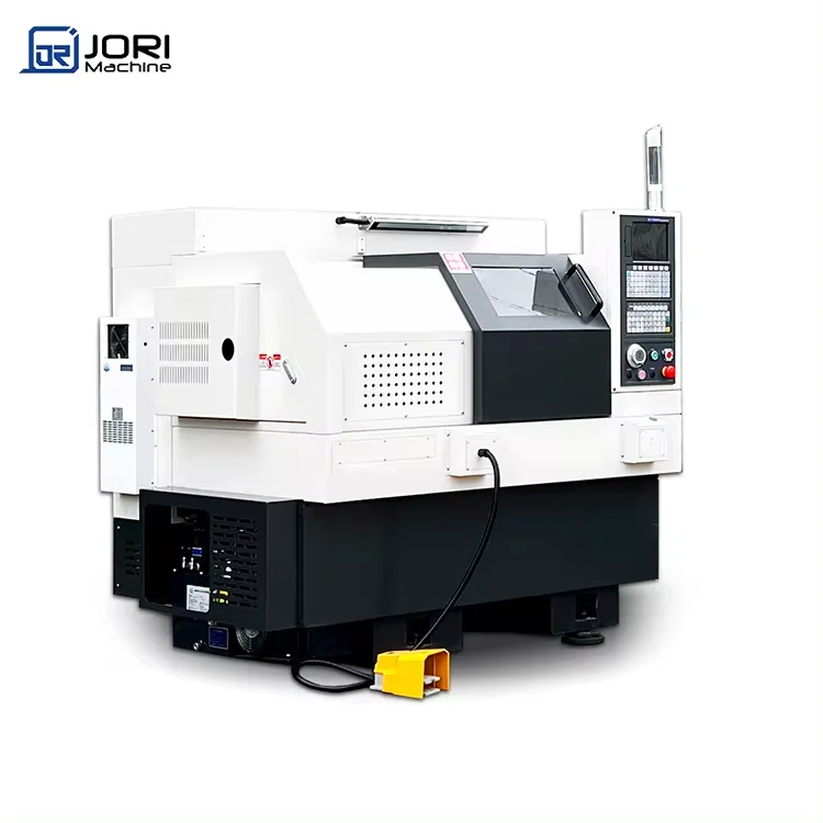 Inclined Bed High Rigidity Spindle CNC Turning Lathe Optional Power Turret Milling Processing