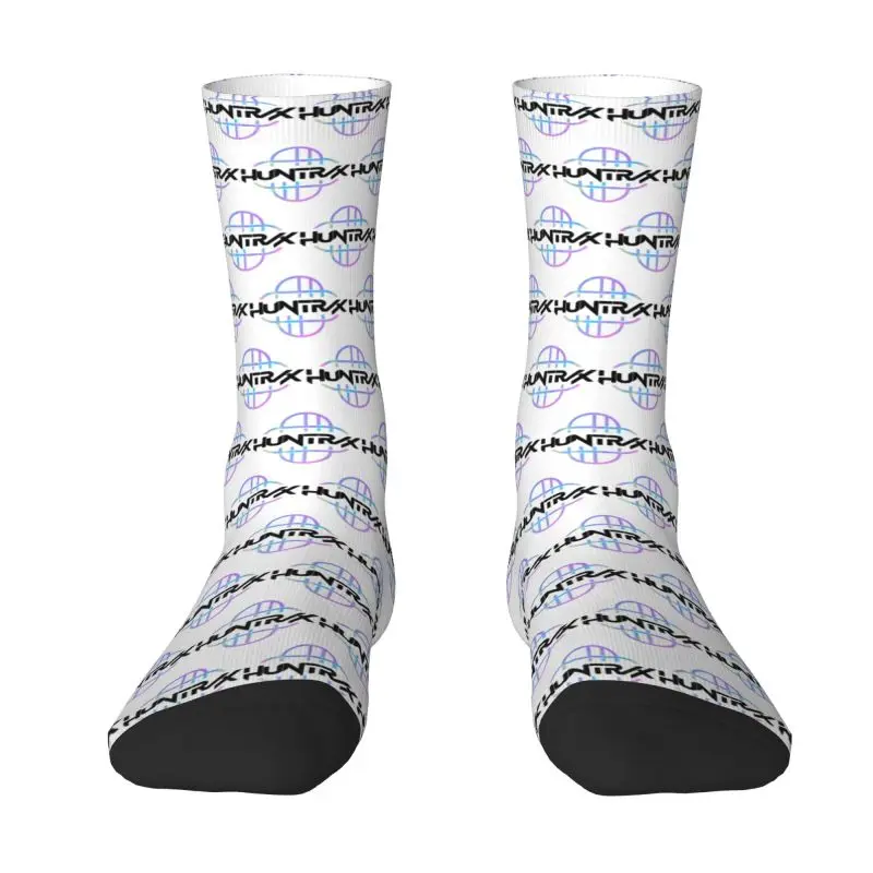 

Kawaii Men's Kpop Demon Hunters Band Logo Dress Socks Unisex Warm Breathbale 3D Print Crew Socks