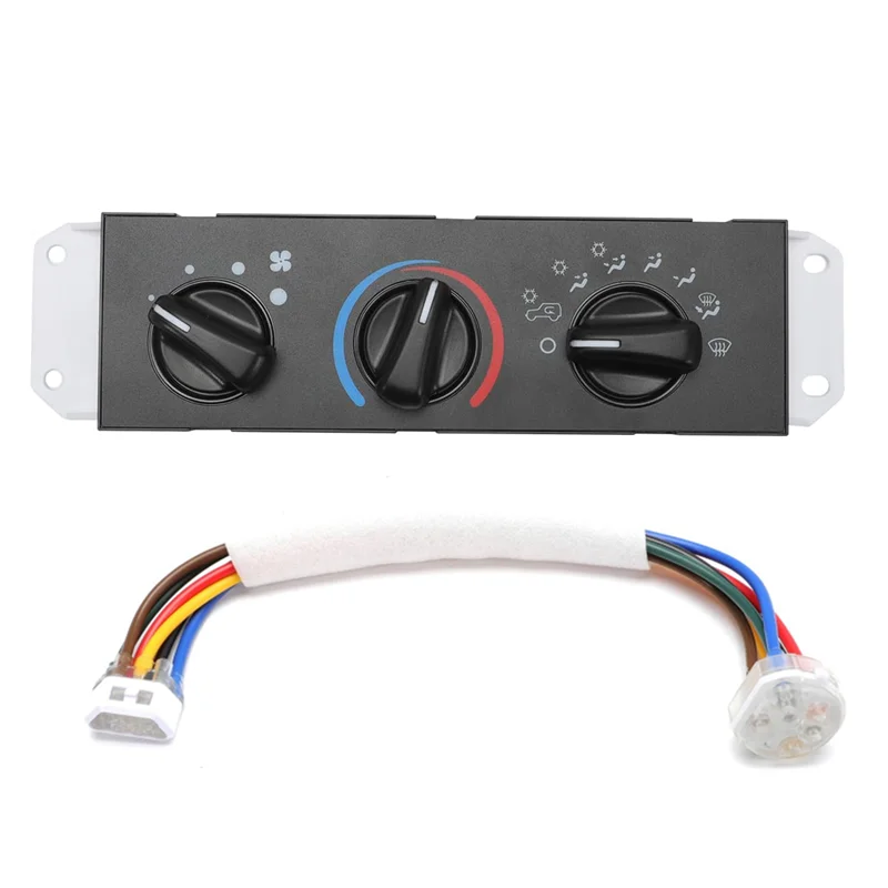 AEF3-55037473AB HVAC A/C Sakelar Panel Kontrol Pemanas untuk Jeep Wrangler TJ 1999-2004 Sakelar Motor Blower