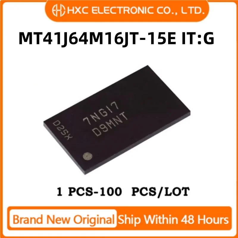 1PCS/10PCS/50PCS/100PCS MT41J64M16JT-15E IT:G MT41J64M16JT Brand New Original IC CHIP