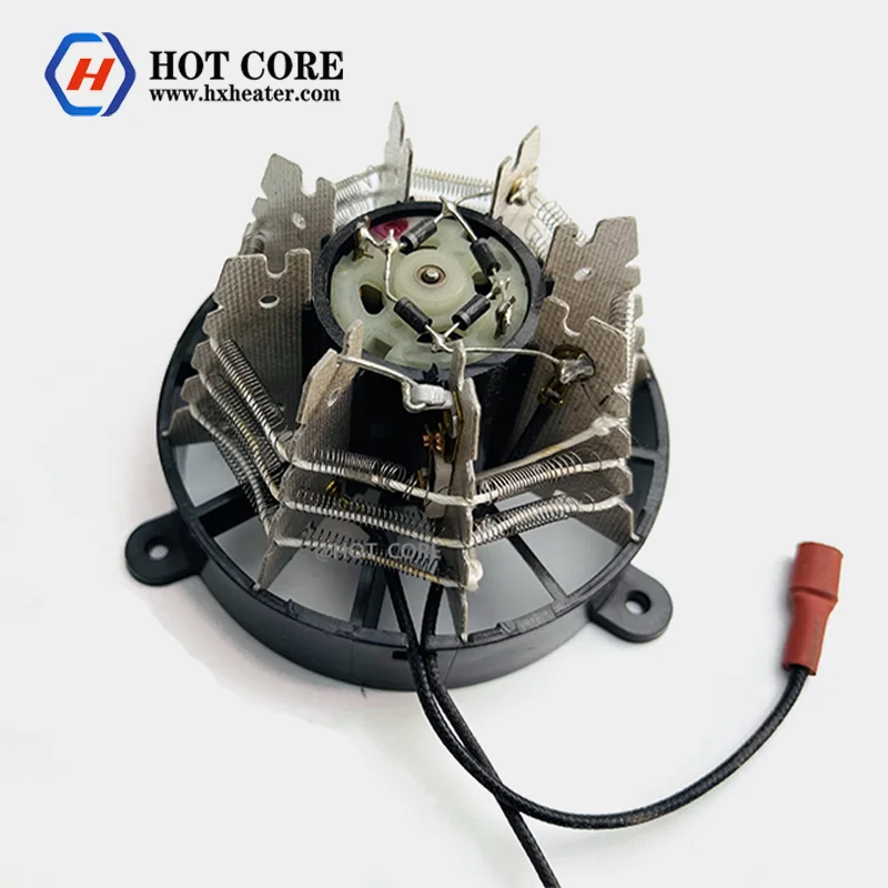 Electric hair dryer heating Parts with thermostat Heater Assembly with anion in hair dryer