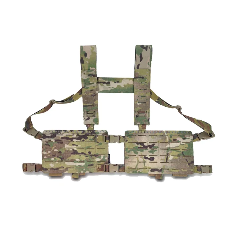 Airsoft SS Fat Strap Mk4+34A Chest Rig Tactical Strap 34A MOLLE Modular Quick Release Chest Hanger Vest Magazine Pouch Gear