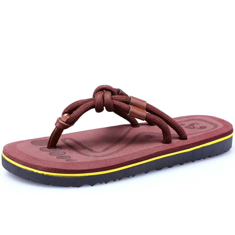 Wotte Nieuwe Mannen Flip Flops Ontwerp Outdoor Effen Kleur Mannen Slippers Lichtgewicht Zomer Slippers Strand Mannen Sandalen Шлепки Мужские