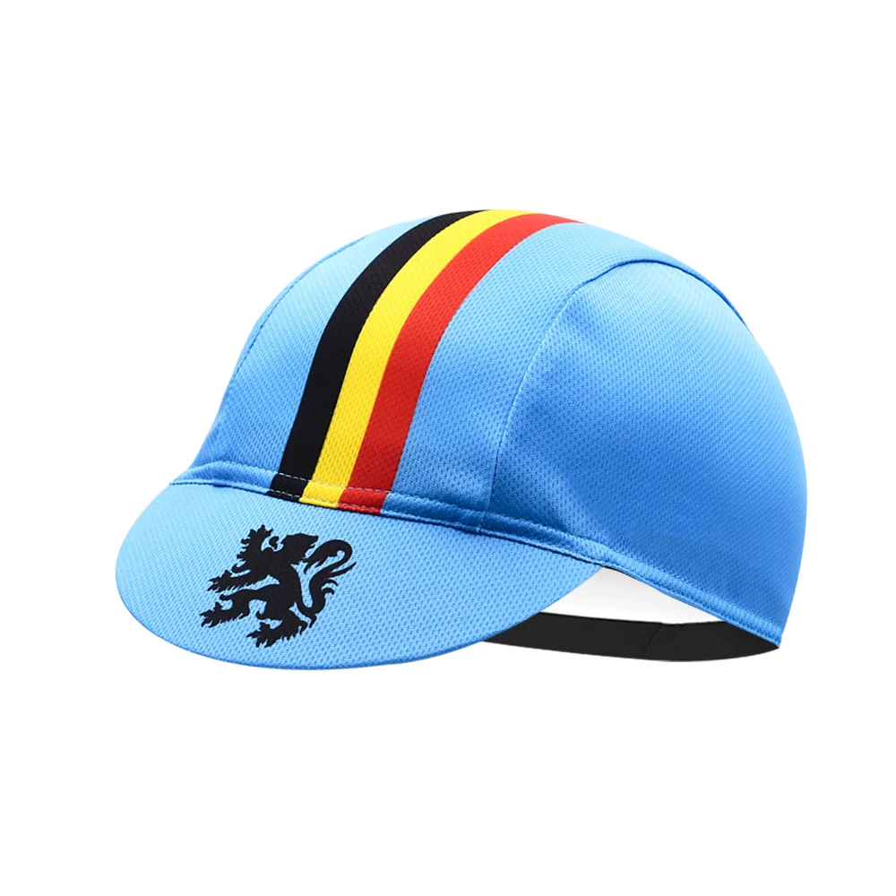 

Sweating Cycling Caps Moisture Absorption Bicycle Hat Quick Drying Bike Cap Sky Blue Customization