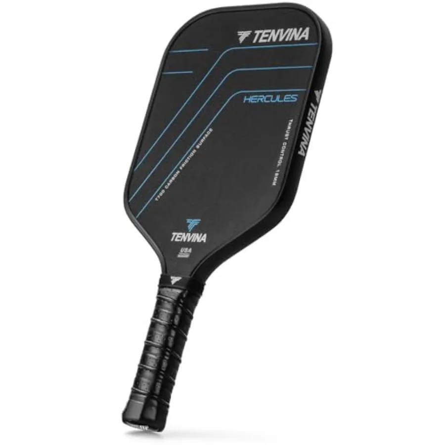 

TENVINA Pickleball Paddles, Multi-Layer T700SC Textured Carbon Fiber Pickleball Paddle, Pickle Ball Paddle with Strong Spin and